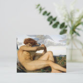 Fallen Angel Alexandre Cabanel Original Briefkaart (Staand voorkant)