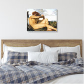 Fallen Angel Alexandre Cabanel Original Canvas Afdruk (Insitu (Slaapkamer))