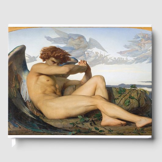 Fallen Angel Alexandre Cabanel Original Gastenboek (Voorkant)