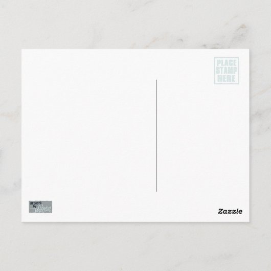 Fallen, Angel Art Briefkaart (Achterkant)