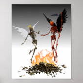 Fallen Angel Demon Devil Poster (Voorkant)