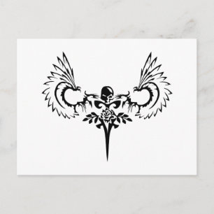 Fallen ANgel Design Studio Logo Briefkaart