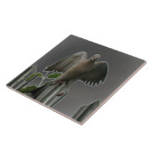 Fallen Angel Dove Tile Tegeltje (Zijkant)