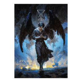 Fallen Angel Foto Afdruk