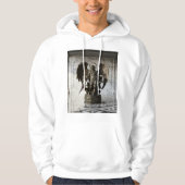 Fallen Angel Statue\Dark Gothic Cathedral T-Shir Hoodie (Voorkant)