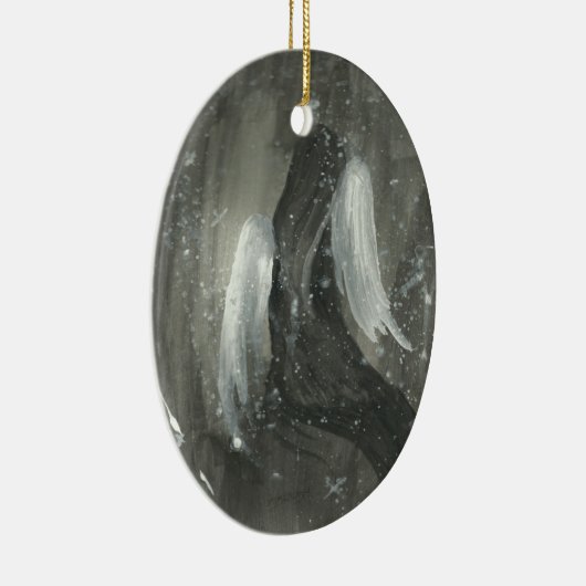 Fallen Angel-versiering Keramisch Ornament (Rechts)