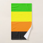 Fallen Aromantische Pride Flag Bad Handdoek (Handdoek)