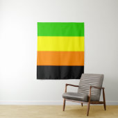 Fallen Aromantische Pride Flag Wandkleed (In situ)