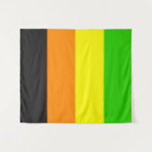 Fallen Aromantische Pride Flag Wandkleed (Voorkant (horizontaal))