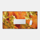 Fallen Autumn Leaves Bureaumat (Keyboard & Muis)