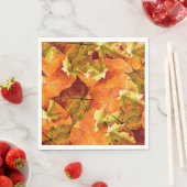 Fallen Autumn Leaves Servet (Insitu)