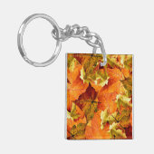 Fallen Autumn Leaves Sleutelhanger (Voorkant Links)