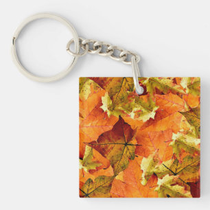 Fallen Autumn Leaves Sleutelhanger