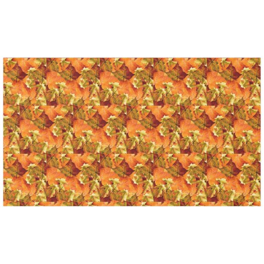 Fallen Autumn Leaves Tafelkleed (Voorkant (Horizontaal))