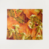 Fallen Autumn Leaves Wandkleed (Voorkant (horizontaal))