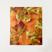 Fallen Autumn Leaves Wandkleed (Voorkant)