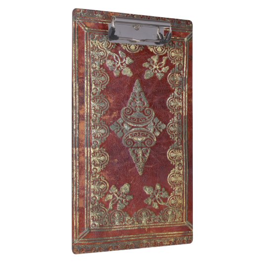 Fallen bezoedeld messing boek klembord (Rechts)