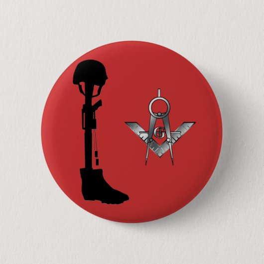 Fallen Brother Mason Ronde Button 5,7 Cm (Voorkant)