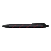 Fallen Chibi Demon Wings Zwarte Inkt Pen (Bovenkant)
