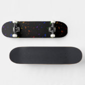 Fallen Dandelion Seeds Gay Pride Skateboard (Horizontaal)