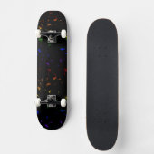 Fallen Dandelion Seeds Gay Pride Skateboard (Voorkant)