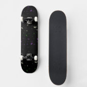 Fallen Dandelion Seeds Genderqueer Pride Persoonlijk Skateboard (Voorkant)