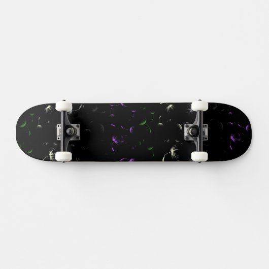 Fallen Dandelion Seeds Genderqueer Pride Persoonlijk Skateboard (Horizontaal)