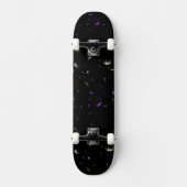 Fallen Dandelion Seeds Genderqueer Pride Persoonlijk Skateboard (Voorkant)