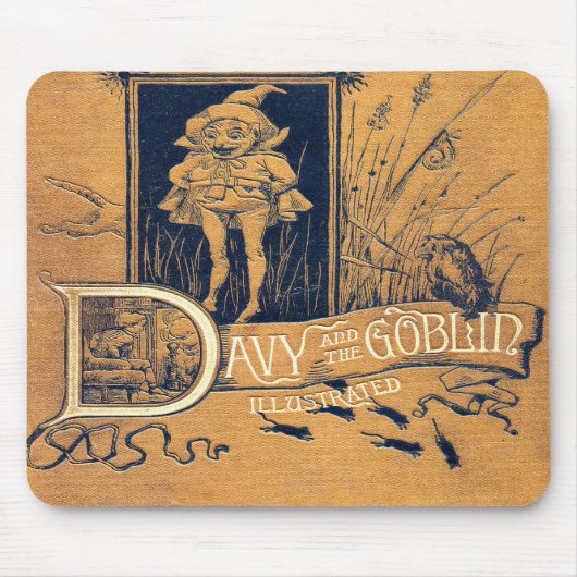 Fallen Davy en het boek Goblin Muismat (Voorkant)