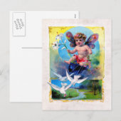 Fallen Easter Fairy Feestdagenkaart (Voorkant / Achterkant)