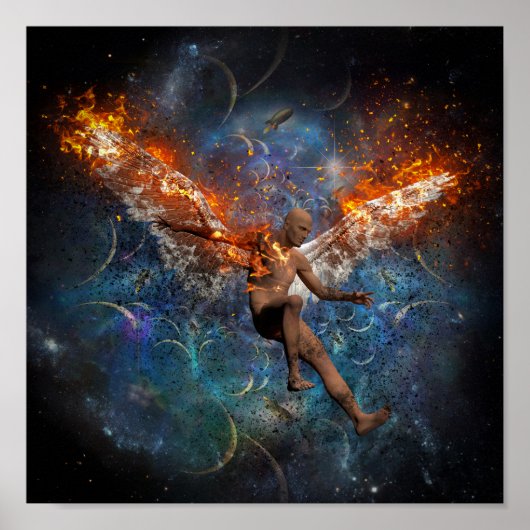 Fallen-engel Poster (Voorkant)