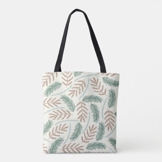 Fallen Fern Pattern Tote Bag (Achterkant)