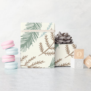 Fallen Fern Pattern Wrapping Paper Cadeaupapier