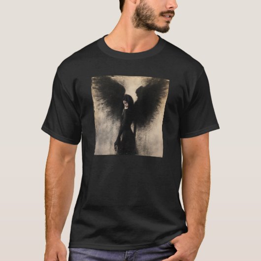 Fallen Grace – The Beauty of a Broken Wing  T-shirt (Voorkant)