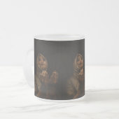 Fallen hebben genade matglas koffiemok (Voorkant links)