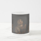 Fallen hebben genade matglas koffiemok (Center)