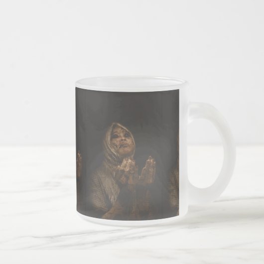 Fallen hebben genade matglas koffiemok (Rechts)