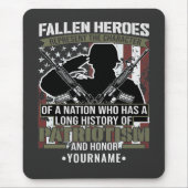 Fallen Heroes Represent the Character of a Nation Muismat (Voorkant)