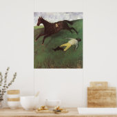 Fallen Jockey Poster (Keuken)