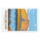 Fallen Leaf Lake California in Herfst  Magneet (Horizontaal)