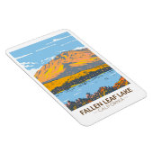 Fallen Leaf Lake California in Herfst  Magneet (Rechterzijde)