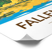 Fallen Leaf Lake California Poster (Hoek)