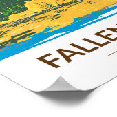 Fallen Leaf Lake California  Poster (Hoek)