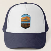 Fallen Leaf Lake California Trucker Pet (Voorkant)