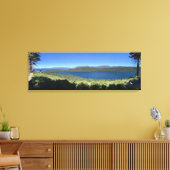 Fallen Leaf Lake Canvas Afdruk (Insitu (Woonkamer))