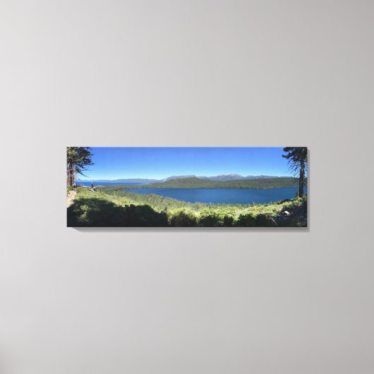 Fallen Leaf Lake Canvas Afdruk (Voorkant)