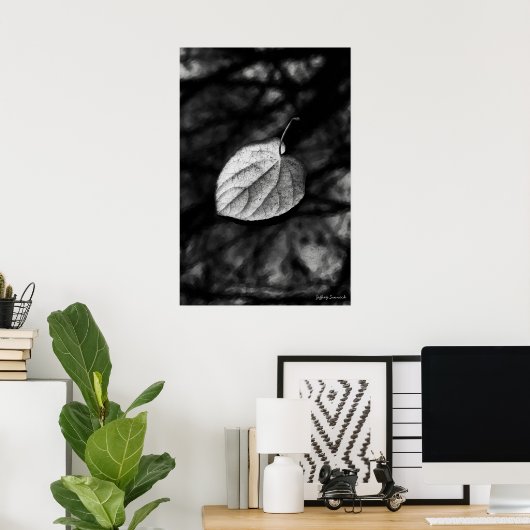 Fallen Leaf Poster (Thuiskantoor)