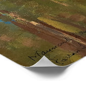 Fallen Leaf van Maynard Dixon Poster (Hoek)