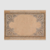 Fallen Old Sepia Knotwork Paper Tissuepapier (Voorkant)