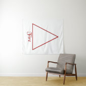 Fallen Pagan Fire Element Symbool Wandkleed (In Situ (horizontaal))